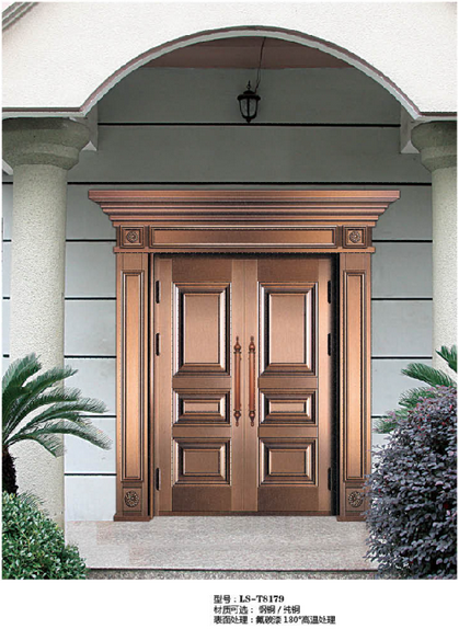 铜门，纯铜门，钢铜门
