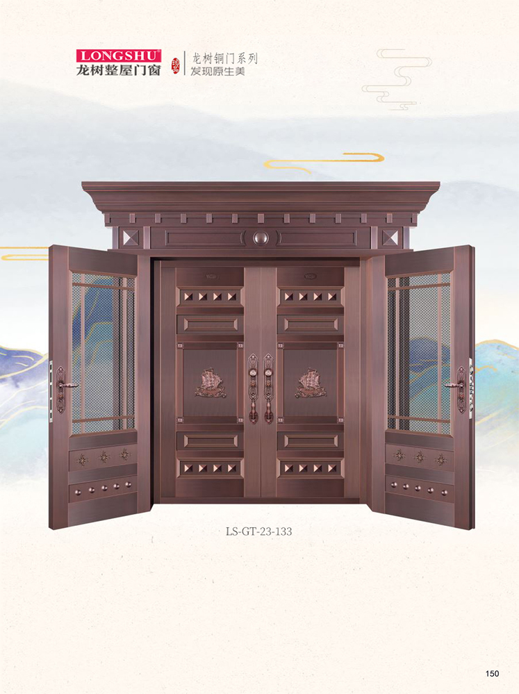 okpay钱包集团艺术铜门，okpay钱包集团整屋门窗，okpay钱包集团纯铜门